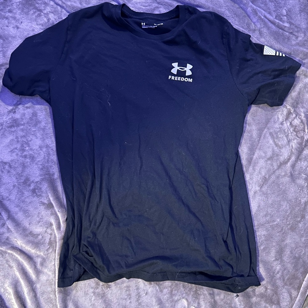 black under armour freedom shirt